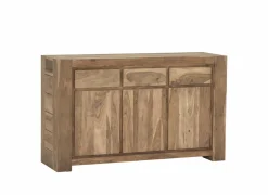 Dressoir Carbone  150cm - sheesham massief & decor - naturel