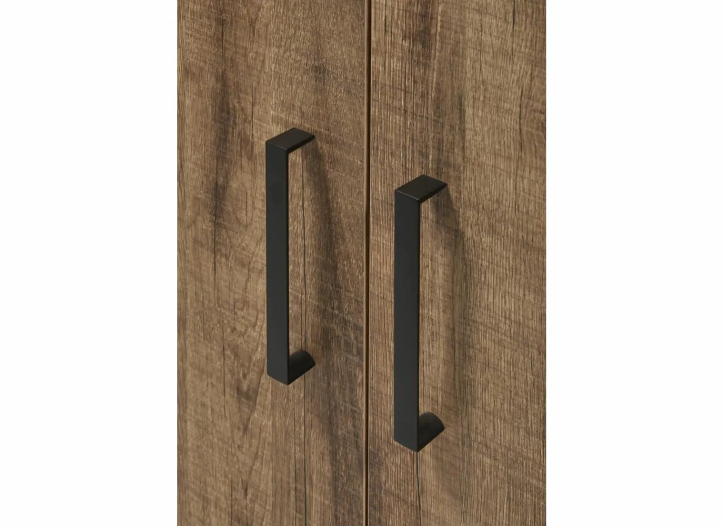 Dressoir 226cm - decor - bruin & zwart