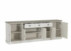 Dressoir 259cm - decor - lariks & bruine eik