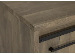 Dressoir 238cm - decor - old teak & matt black