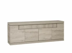 Dressoir Etna 250cm - decor - millenium eik & lichtgrijs