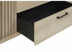 Dressoir Faro 216cm - melamine - zand eik