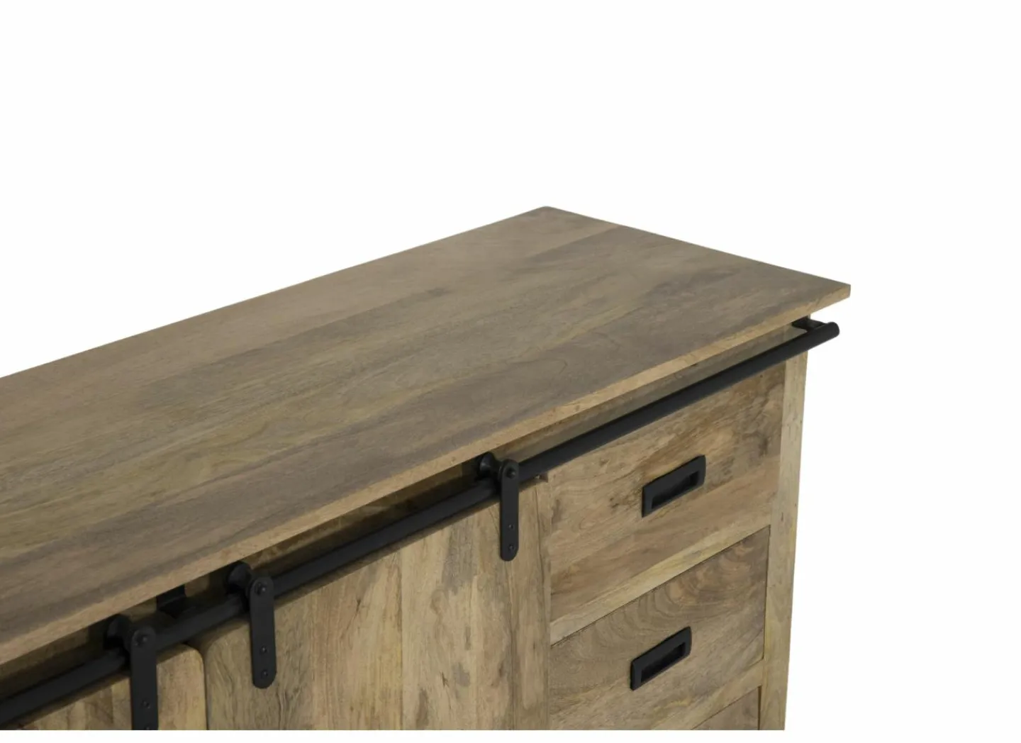 Dressoir Gorgo 190cm - mango massief - naturel