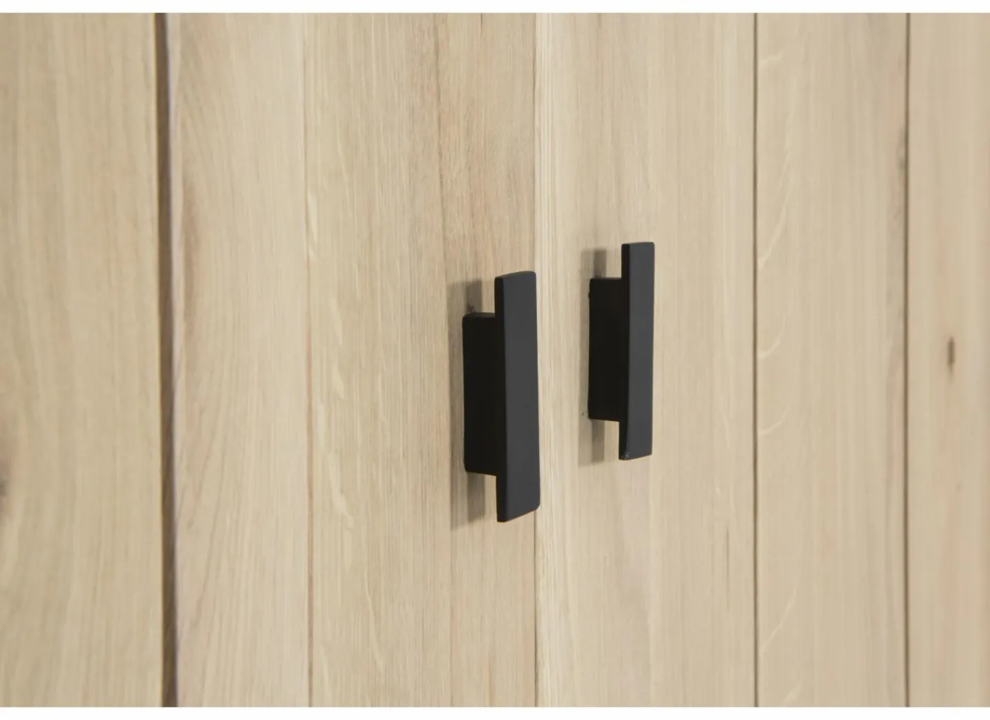 Dressoir Grimaldi 240cm - eik massief & decor - naturel