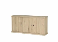 Dressoir Grimaldi 180cm - eik massief & decor - naturel