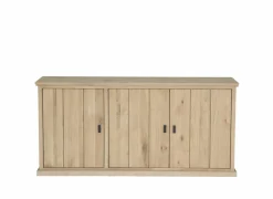 Dressoir Grimaldi 180cm - eik massief & decor - naturel