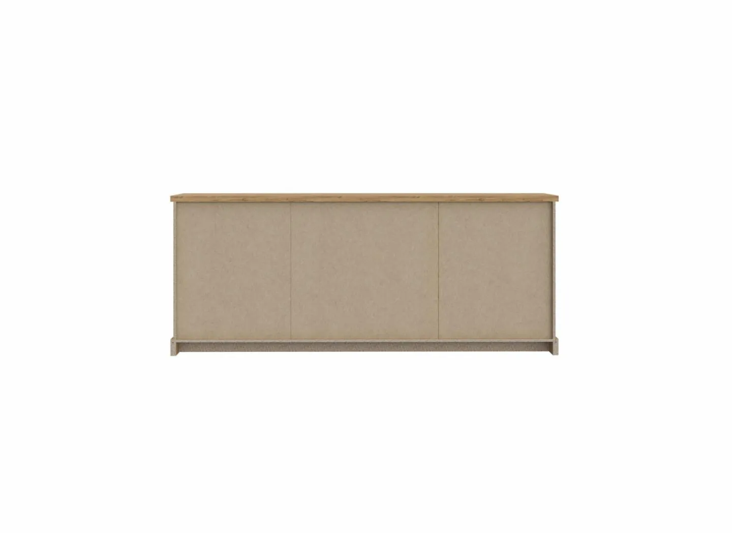 Dressoir Kaszimiro 213cm - decor - waterford eik & zwart