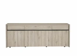Dressoir Lucca 248cm - decor - millenium eik & lichtgrijs