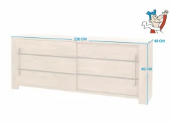 Dressoir Otto 230cm - decor - scarlet eik