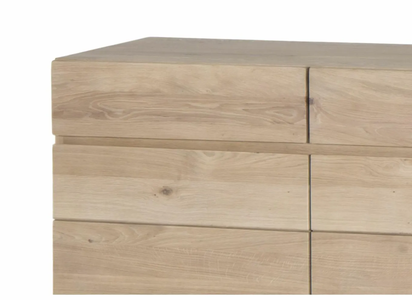 Dressoir Palacio 180cm - eik massief & decor- naturel