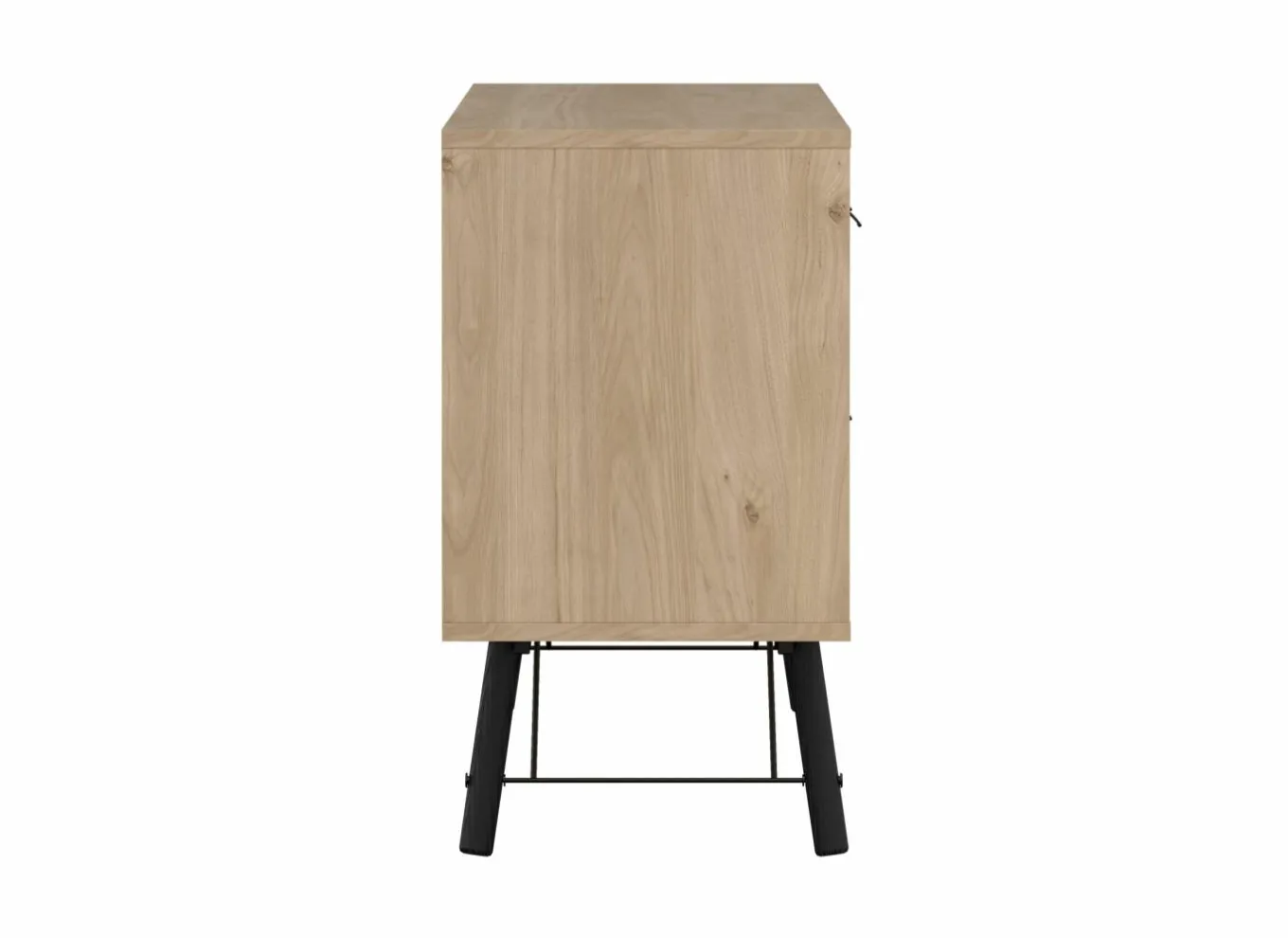Dressoir Ry 151cm - decor - bruin & zwart