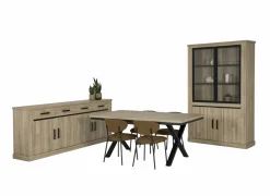 Dressoir Tibo 235cm - decor - naturel