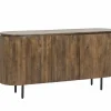 Dressoir Velian 180cm - mango massief - bruin