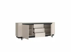 Dressoir Vodol 205cm - decor - zand & zwart