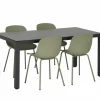 Eetkamer Breeze 160x80cm met 4 stoelen Atacama
