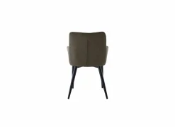 Fauteuil Conan 61x56x84cm - stof - bruin