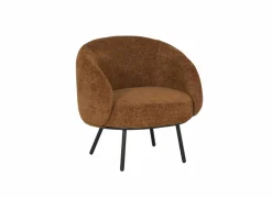 Fauteuil Crush 74x68x74cm - stof - roest