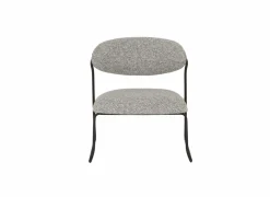 Fauteuil Folly 65x67x70cm - stof - grijs