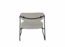 Fauteuil Folly 65x67x70cm - stof - grijs