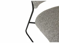 Fauteuil Folly 65x67x70cm - stof - grijs