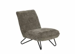 Fauteuil Guts 67,5x93x82cm - bouclé - groen