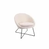 Fauteuil Juice 70x69x73,50cm - bouclé - beige