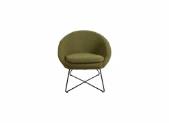 Fauteuil Juice 70x69x73,50cm - bouclé - groen