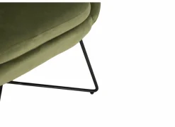 Fauteuil Juice 70x69x73,50cm - fluweel - groen