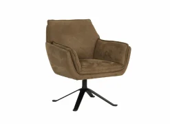 Fauteuil KF 77x70x86cm - stof - cognac