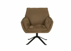 Fauteuil KF 77x70x86cm - stof - cognac