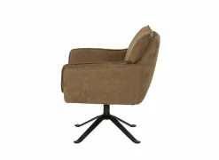 Fauteuil KF 77x70x86cm - stof - cognac