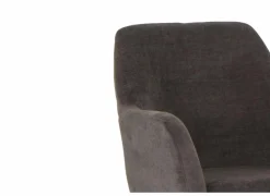 Fauteuil Pacha 70x60x82cm - stof - grijs