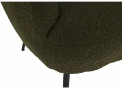Fauteuil Teddy Bear 68x70x73cm - bouclé - groen