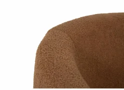 Fauteuil Teddy Bear 68x70x73cm - bouclé - roest