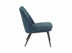 Fauteuil Yoyo 56x73x77cm - stof - petrol