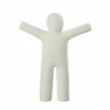 J line Figuur Petit Maurice L H41,5cm - polyresine - wit