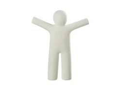 J line Figuur Petit Maurice L H41,5cm - polyresine - wit