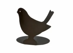 Figuur Vogel H9cm - metaal - zwart