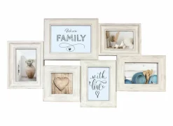 Fotocollage Haarlem 37,50x64,70cm - kunststof - wit