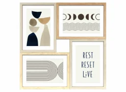 Fotocollage Molde 33,5x33,5cm - MDF - naturel