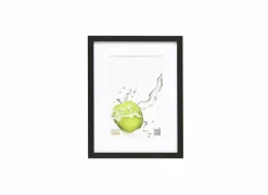 Deknudt frames Fotokader Basic 24x18cm - hout & glas - zwart