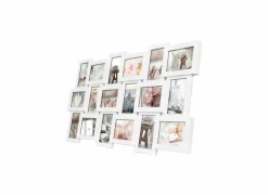 Fotokader Berlin set van 18 foto's 10x15cm - kunststof/plexiglas - wit