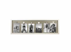Fotokader Family 78x24cm - hout massief - beige