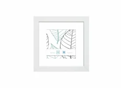 Fotokader Halmstad 15x15cm - hout massief- wit