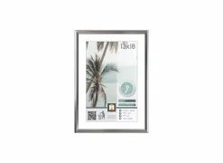 Fotokader Kyoto 18x13cm - kunststof & glas - zilver