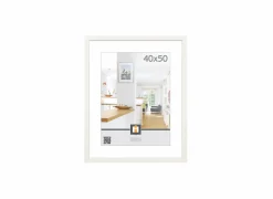 Fotokader Livorno 50x40cm - hout massief - zwart