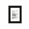 Fotokader Livorno 15x10cm - hout massief - zwart