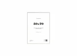 Fotokader Riga 70x50cm - hout massief - wit