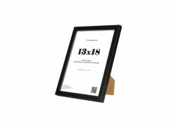 Fotokader Riga 18x13cm - hout massief - zwart