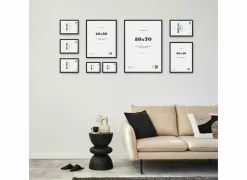 Fotokader Riga 70x50cm - hout massief - zwart